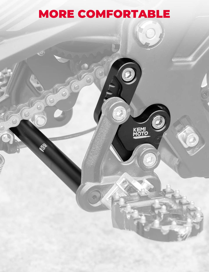 Foot Peg Extension Bracket Kits Fit Sur-Ron Light Bee Electric Bike - Kemimoto