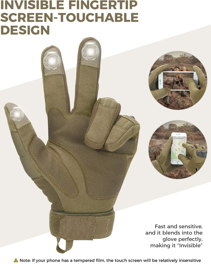 Motorcycle Tactical Gloves - Kemimoto