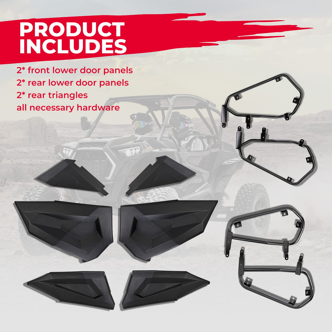 Lower Door Panels For Polaris RZR – Kemimoto Lower Door Panels For Polaris RZR – Kemimoto