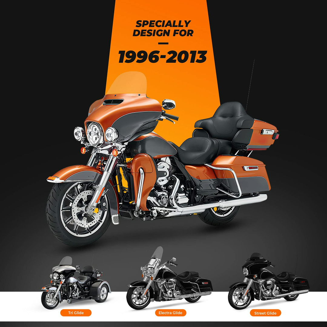 Harley Touring Windshield Bags - Kemimoto