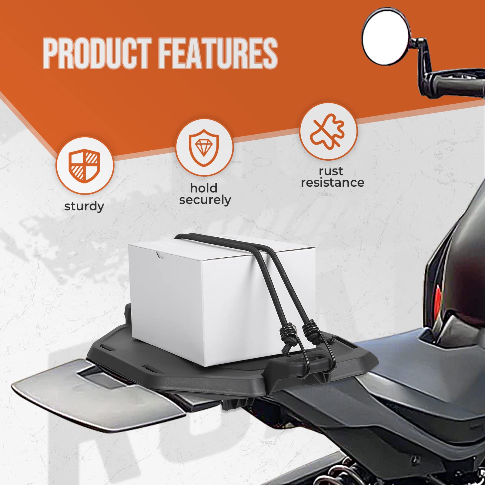 Rear Rack Plate for Can-Am Ryker – Kemimoto