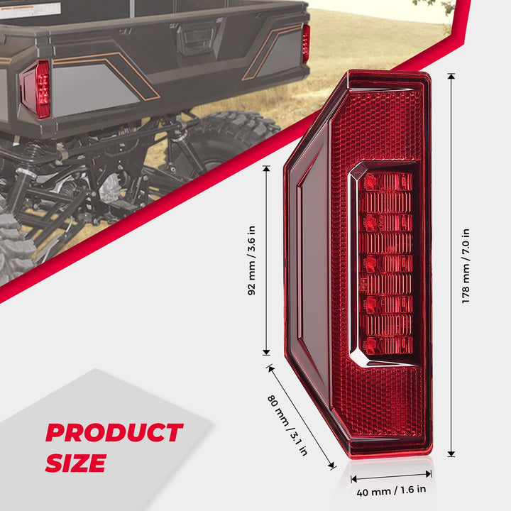 Tail Light Fit Polaris Ranger 900 XP 1000 570 / General - Kemimoto