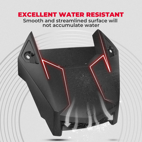 Hood Scoop Replacement Air Intake Kit Fit Polaris RZR - Kemimoto