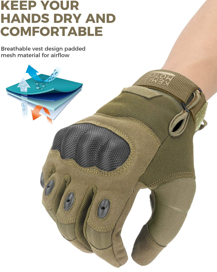 Motorcycle Tactical Gloves - Kemimoto