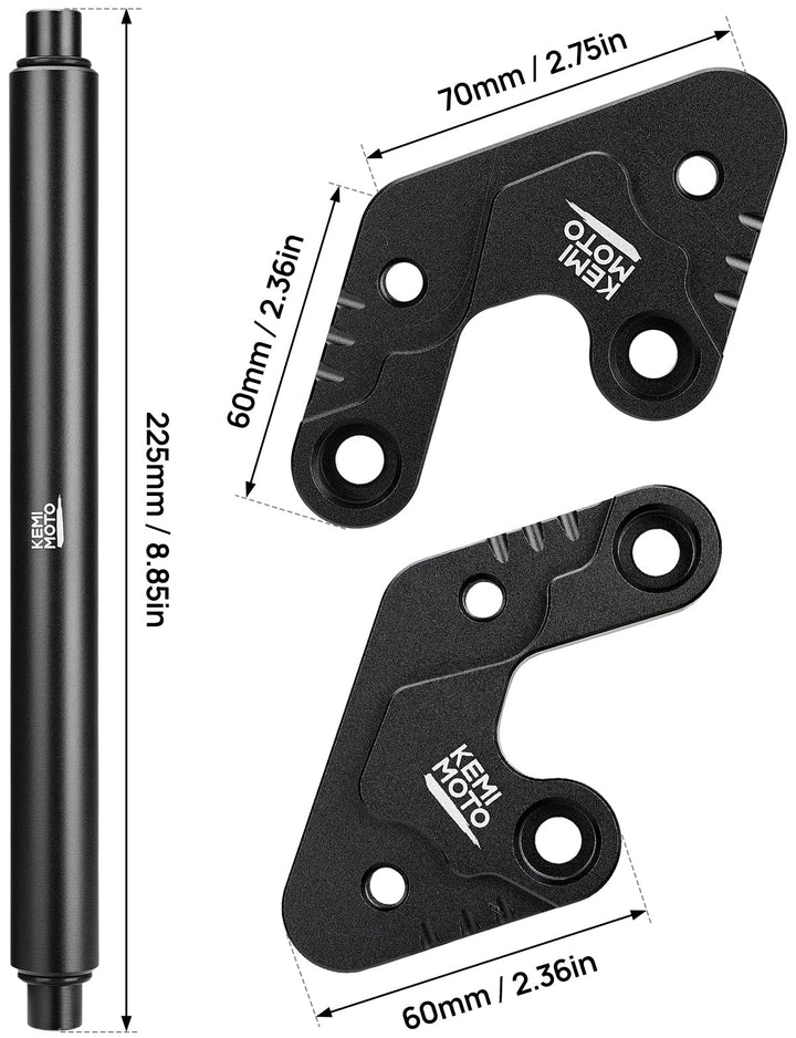 Foot Peg Extension Bracket Kits Fit Sur-Ron Light Bee Electric Bike - Kemimoto