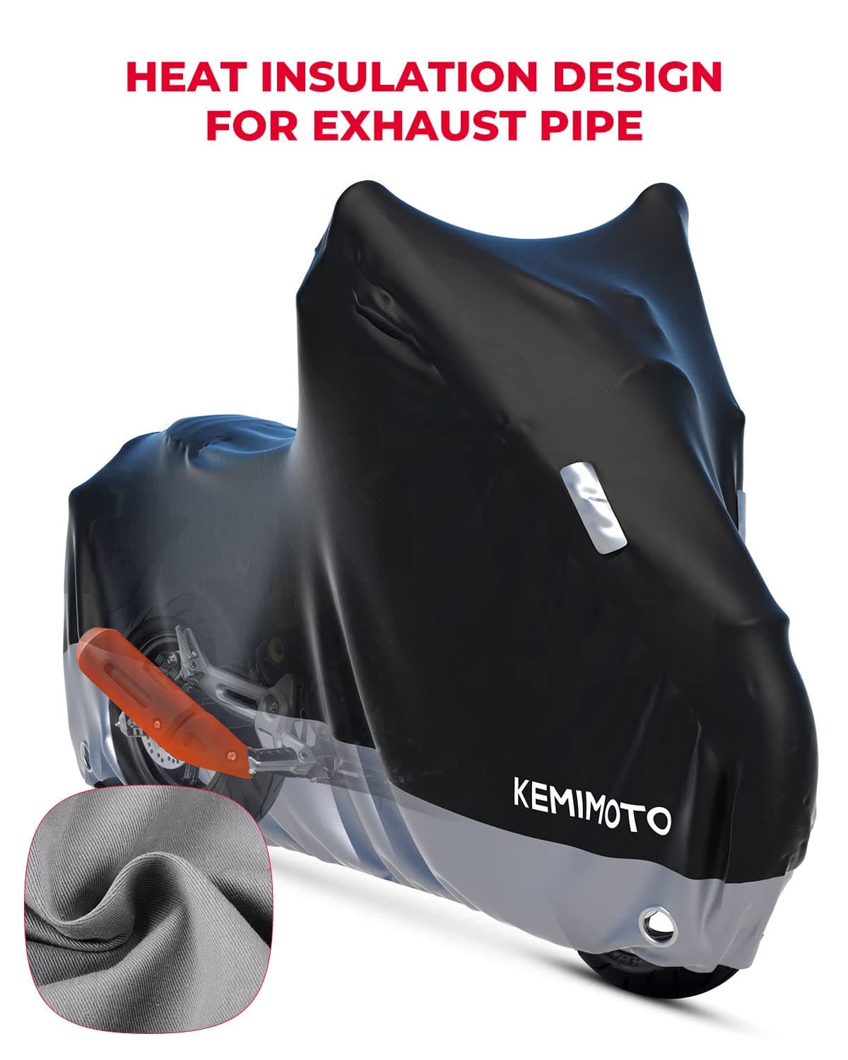 Motorcycles Protective Cover - Kemimoto