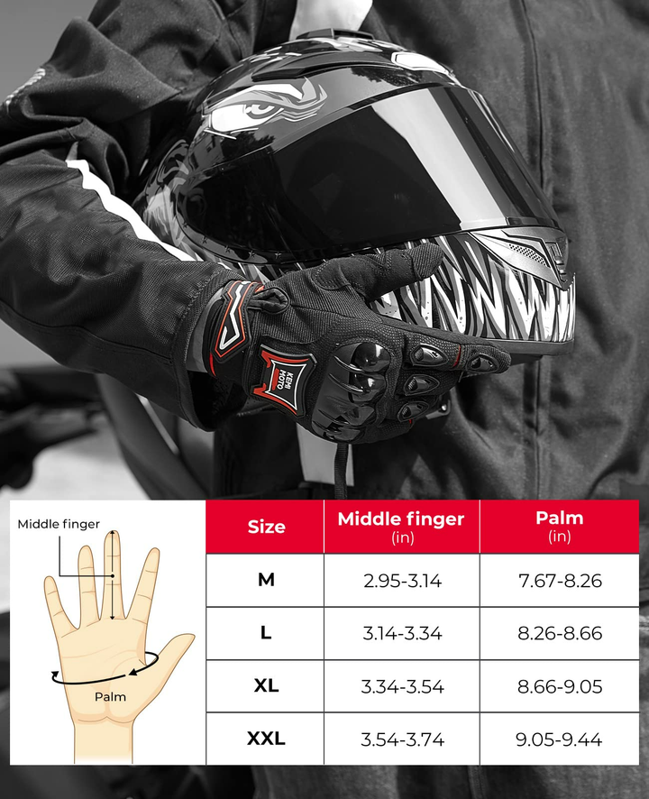 Summer Motorcycle Riding Gloves - Kemimoto