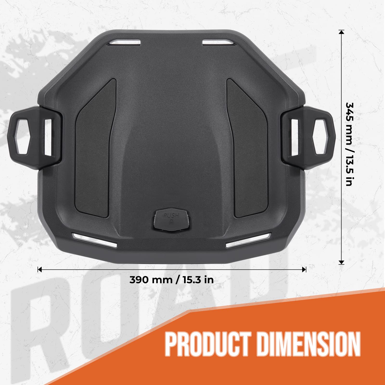 Rear Rack LinQ Plate Can-Am Ryker - Kemimoto