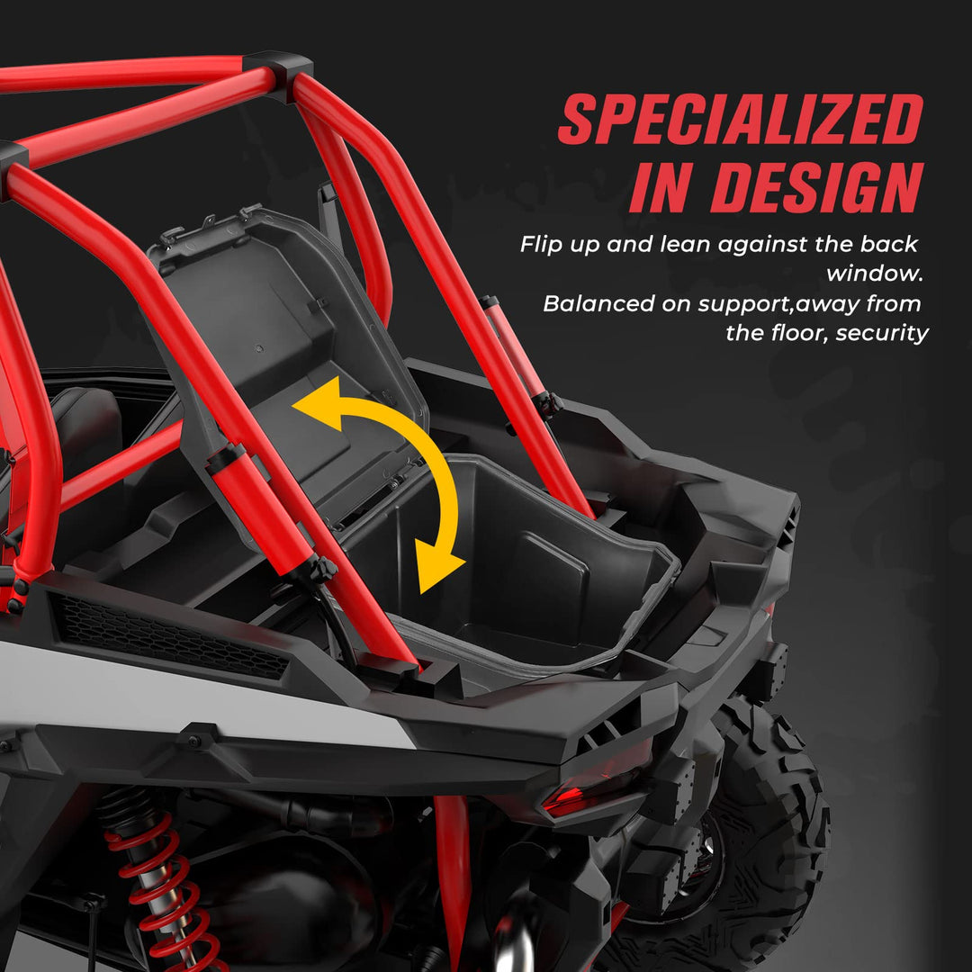 Black Cargo Box Fit Polaris RZR XP 1000/4 1000 (2014-2023) - Kemimoto