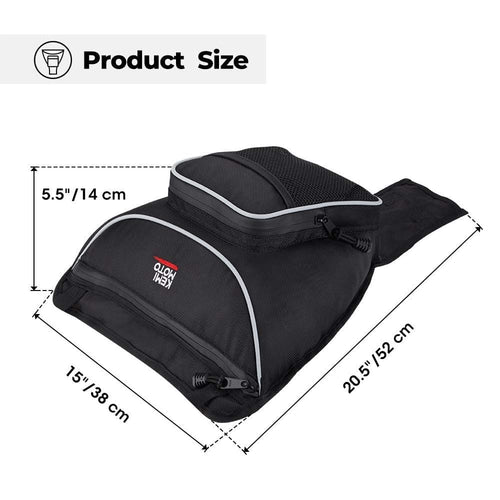 Off-road Polaris RZR 800 RZR 900 1000 Luggage Cab Pack Storage Bag UTVBAG004CA - Kemimoto