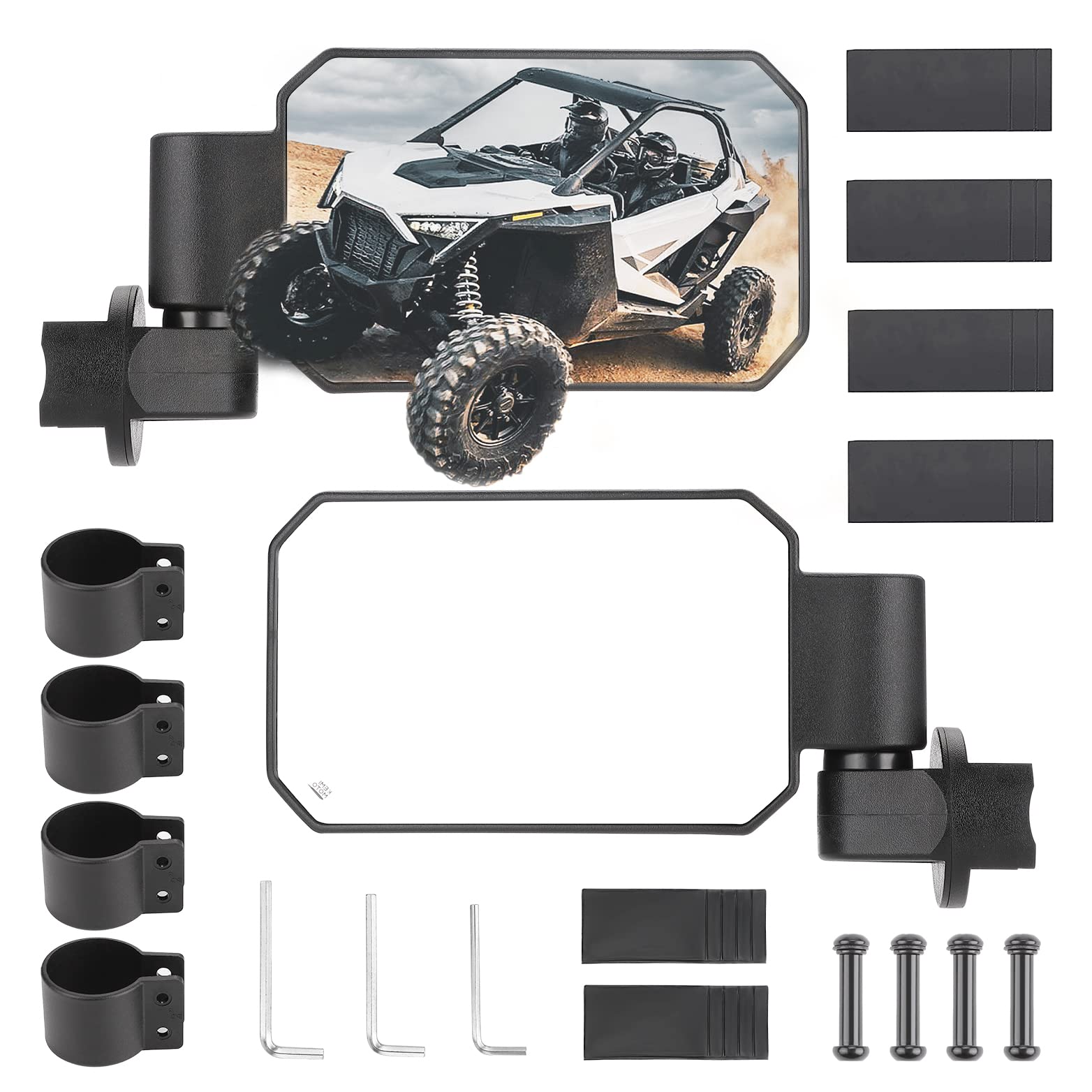 UTV Side Mirrors with 1.6