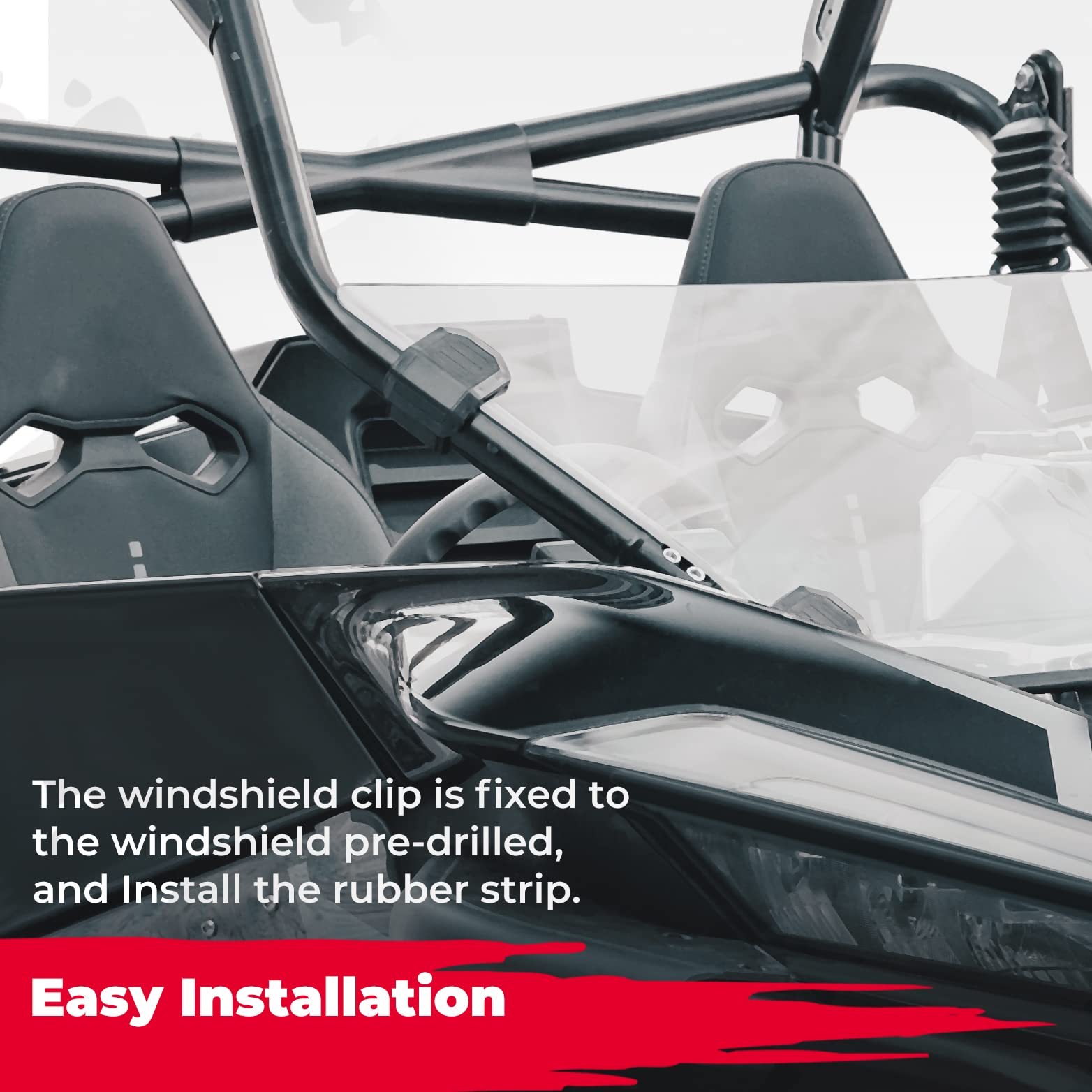 Front Half Windshield for CFMOTO ZForce 950