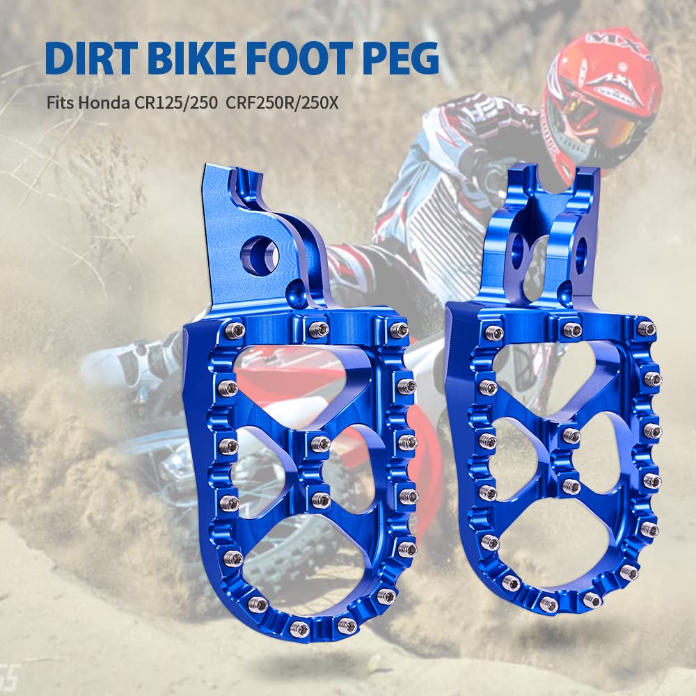 Zeta Racing Aluminum Foot Pegs For Yamaha YZ WR 125 / 250 / 450