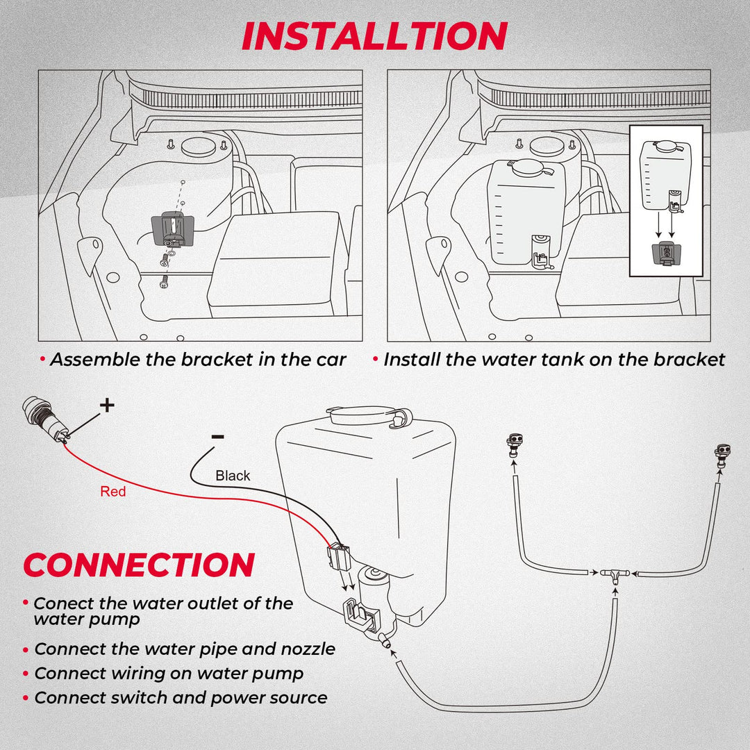 VDO Windshield Fluid Container – Palm Beach Classics