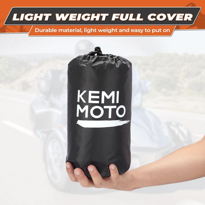 Full Cover  with Reflective Strips Fit Can-Am Spyder RT - Kemimoto