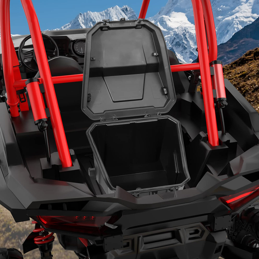 Black Cargo Box Fit Polaris RZR XP 1000/4 1000 (2014-2023) - Kemimoto