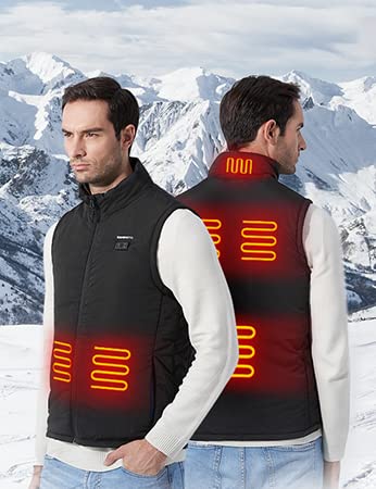 Kemimoto Men's Heated Vest with Heated Hood - The Warming Store