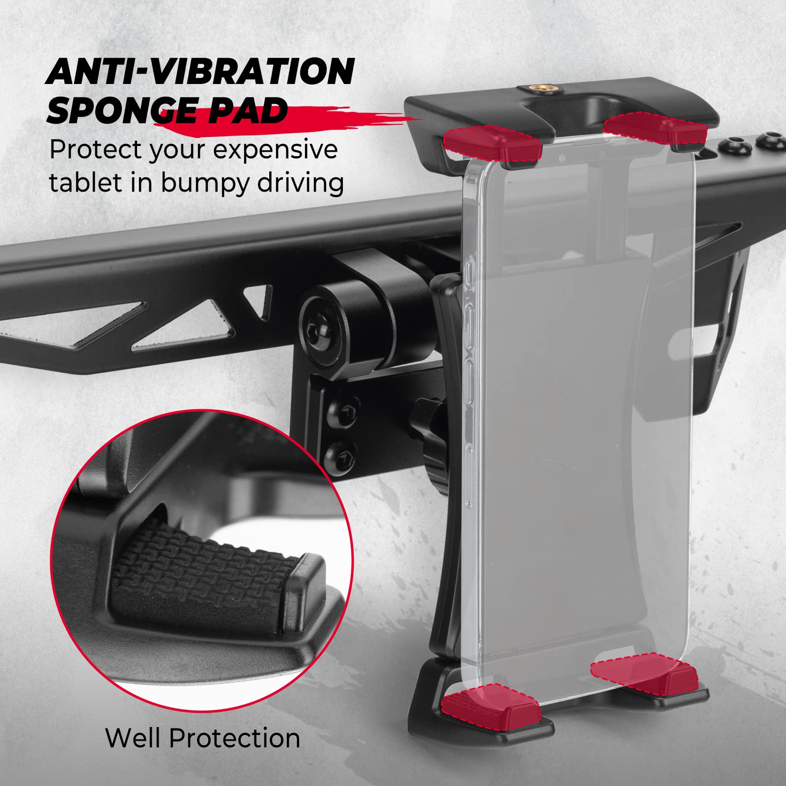 Tablet Holder Fit Polaris RZR Kemimoto