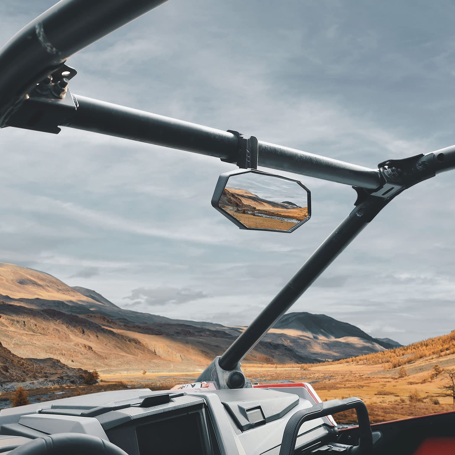 UTV Rear View Mirror Fit for 1.6