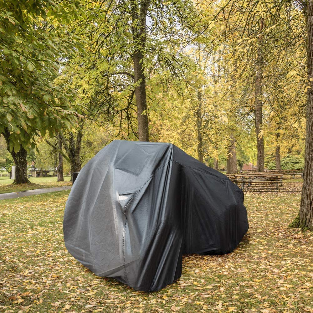 ATV Cover Water-resistant Windproof Cover with Elastic Base Wrap 100'' x 43'' x 47'' - Kemimoto