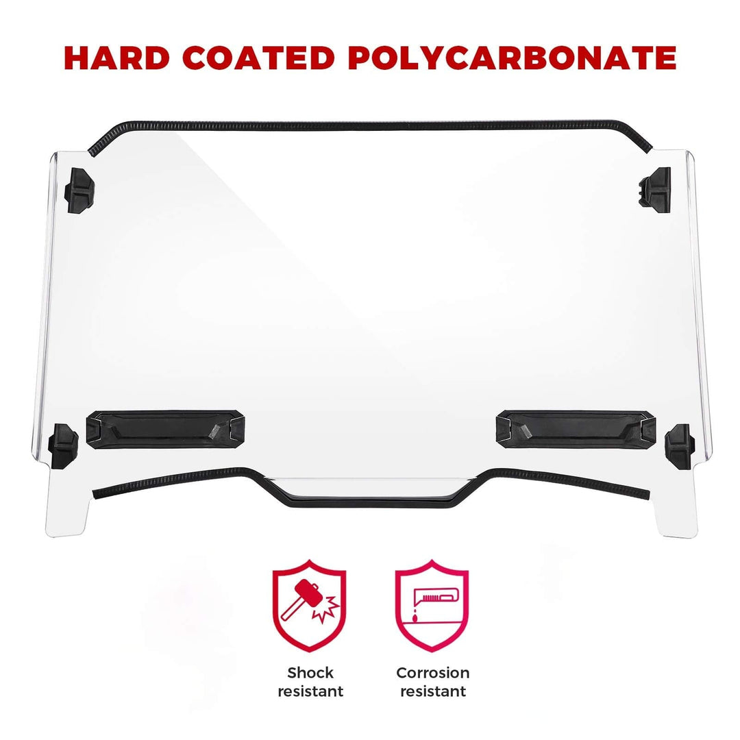 Polaris RZR XP 1000 Windshield with Adjustable Vents - Kemimoto