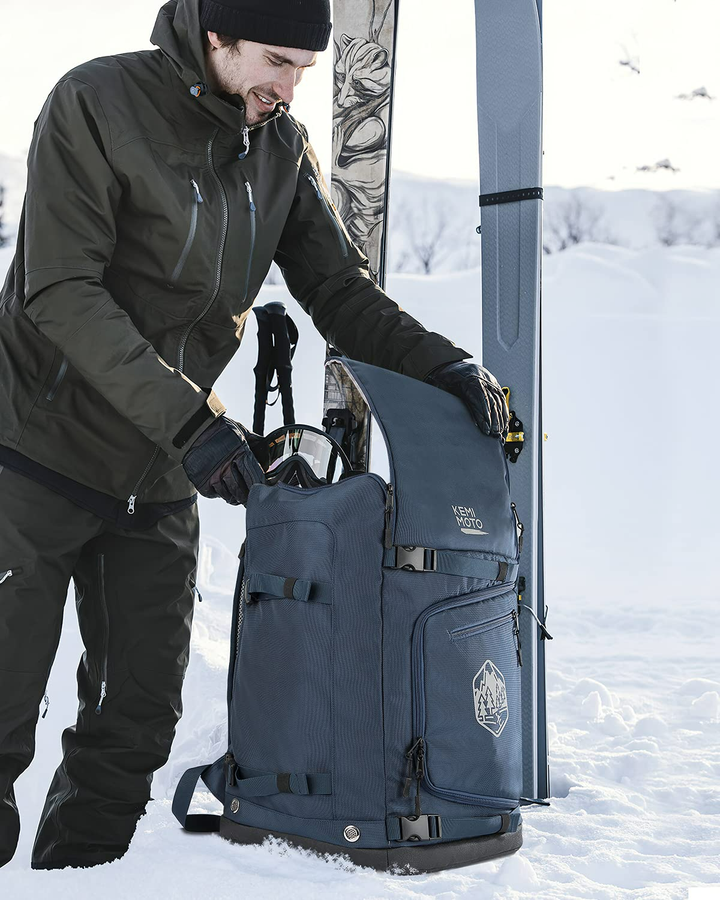 60L Upgraded Ski Boot Bag - Kemimoto
