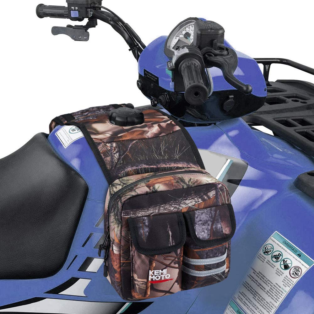 ATV Camouflage Saddle Bag Waterproof Storage Bag - Kemimoto