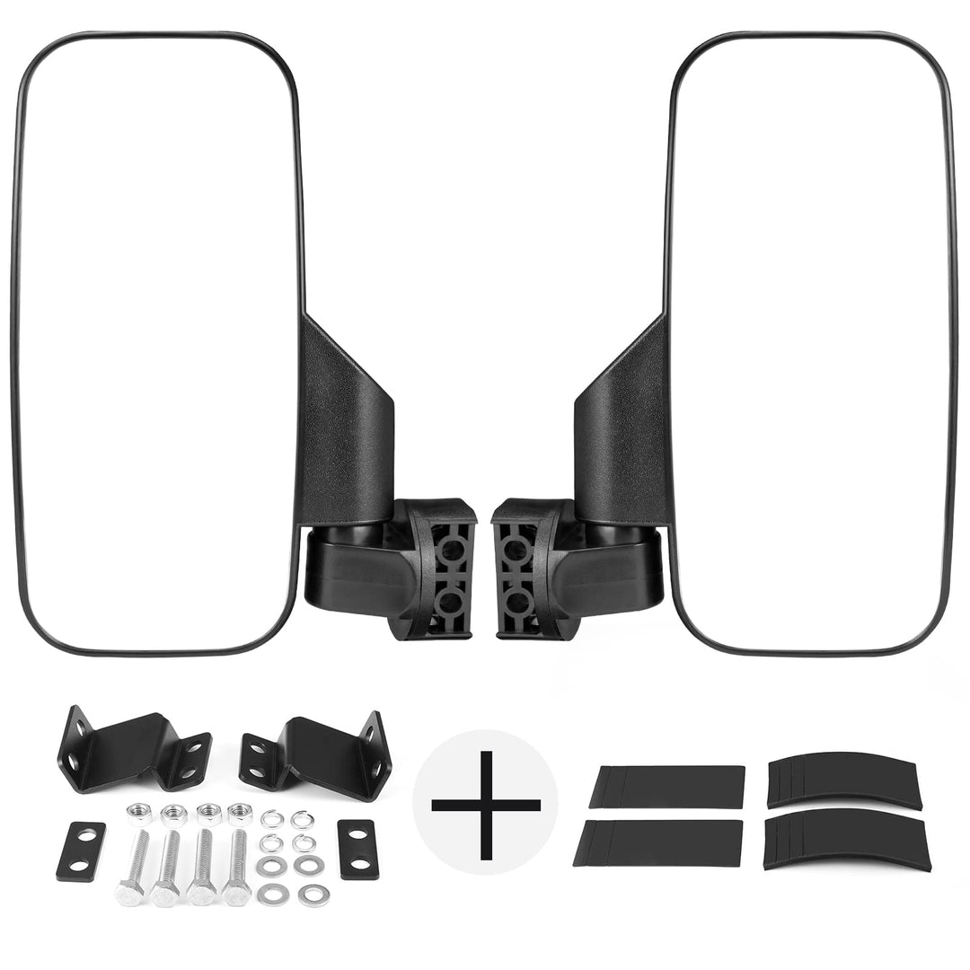 Side Mirrors Compatible with Polaris Ranger 2015-2023 - Kemimoto