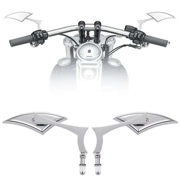 Harley-Davidson フレイムデザインミラー Amazon.com: Motobiker Motorcycle Rear View Side Mirrors