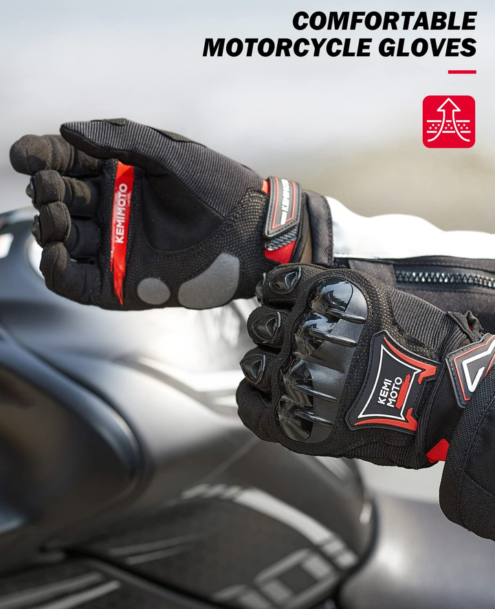 Summer Motorcycle Riding Gloves - Kemimoto