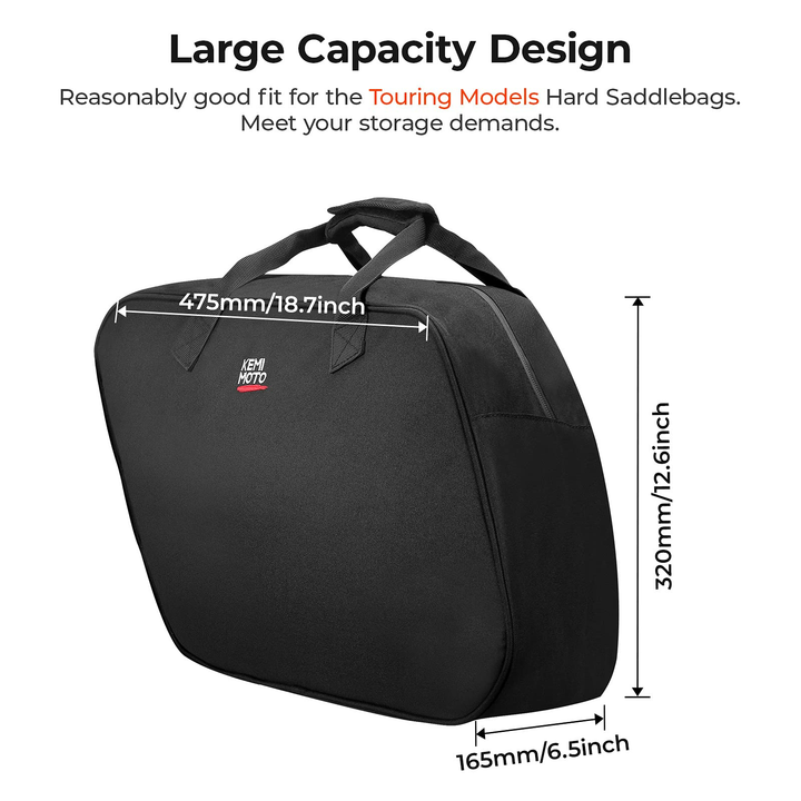 Harley Saddlebag Single-Sided Liner Bag - Kemimoto