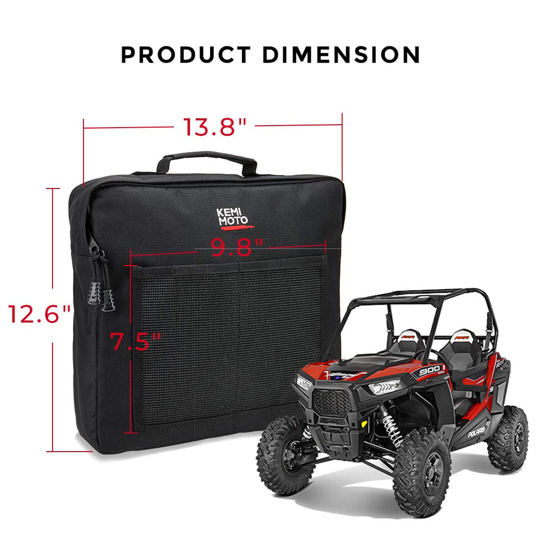 2 Side Door Storage Bags Fit Polaris RZR 570 800 900 S 1000 XP Turbo - Kemimoto