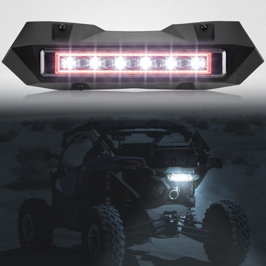 KEMIMOTO UTV Chase LED Tail Light, Chase Brake Light Bar with 5  Modes(Strobe, Courtesy, Reverse, Running, and Brake) Compatible with  Polaris RZR