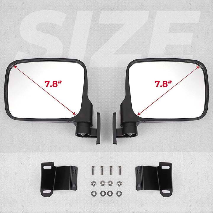 Ranger Side Mirrors for Polaris Ranger 500 570 900 - Kemimoto