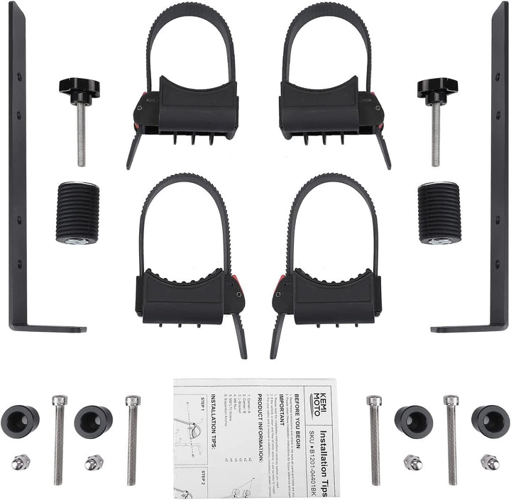 Polaris Ranger Tool Holder, Lock & Ride Bed Shovel Holder - Kemimoto