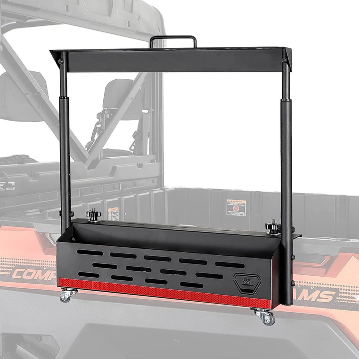 Ranger Cargo Rack Bed Storage Rack with Wheels for Polaris Ranger 500 570 800 900 XP 1000 Crew - Kemimoto