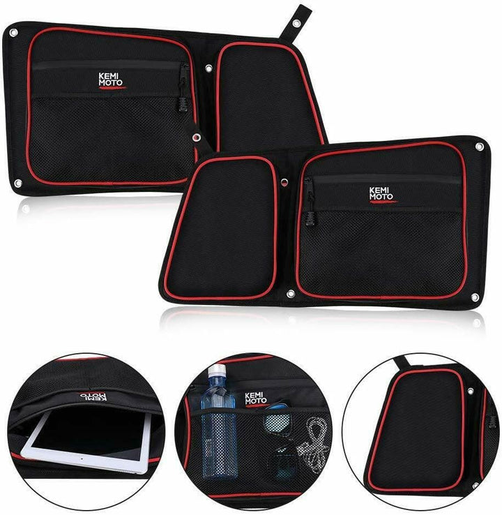 UTV Armrest Console Storage Bag For Polaris RZR 900/1000 2014-2023 By KEMIMOTO