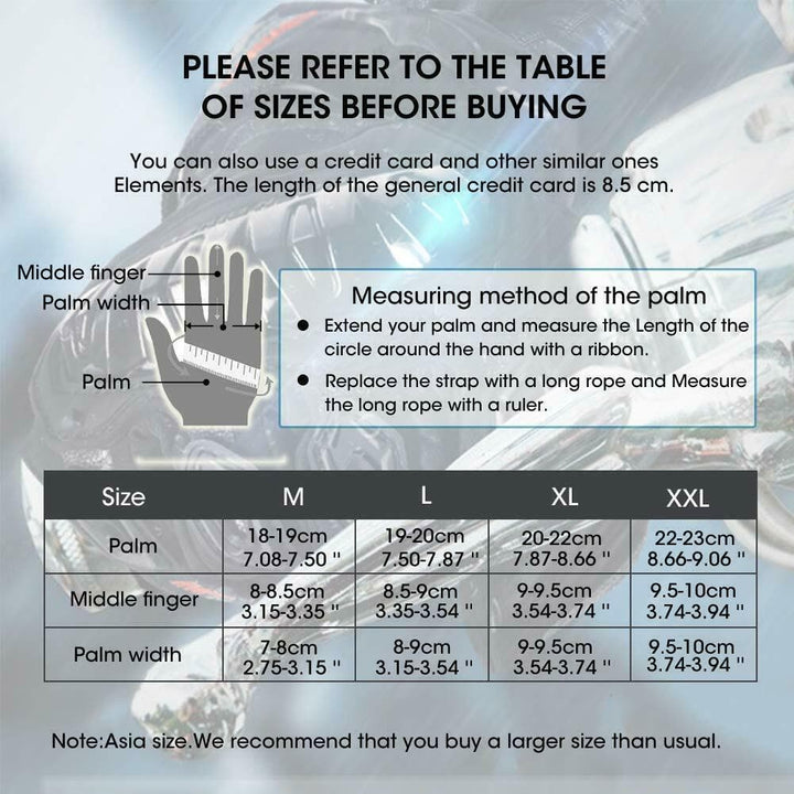 Motorcycle Waterproof Rider Gloves Protective Winter Gloves Touchscreen - KEMIMOTO