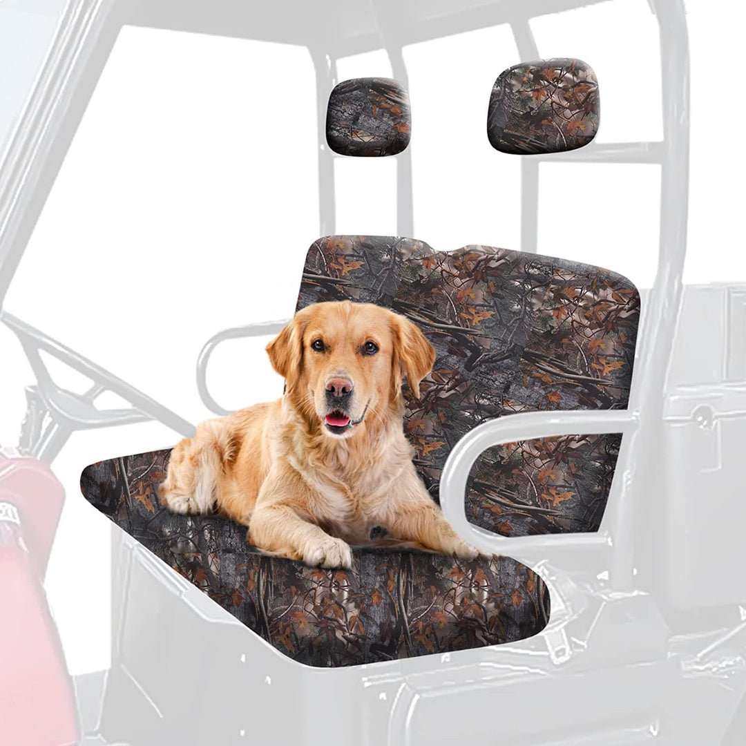 UTV Camo Seat Covers fit 2002-2008 Polaris Ranger 500 700 800 - Kemimoto