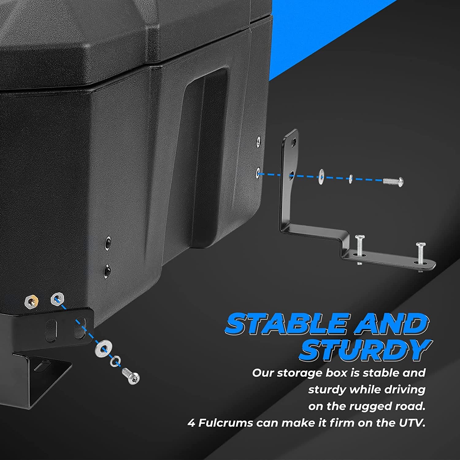 Talon Storage Box 56L for 2019 2020 2021 Talon 1000X 1000R 1000X-4 Accessories - Kemimoto