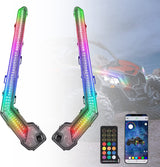 RGB Fang Lights with APP+RF Remote Control for Can-Am Maverick X3/MAX
